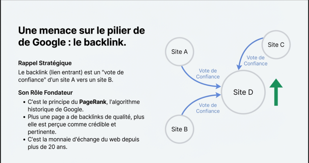 SGE et les backlinks : une relation amour-haine