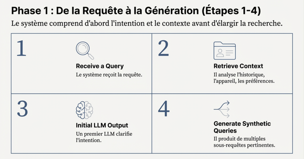 Aperçu concret de la méthode Query Fan Out