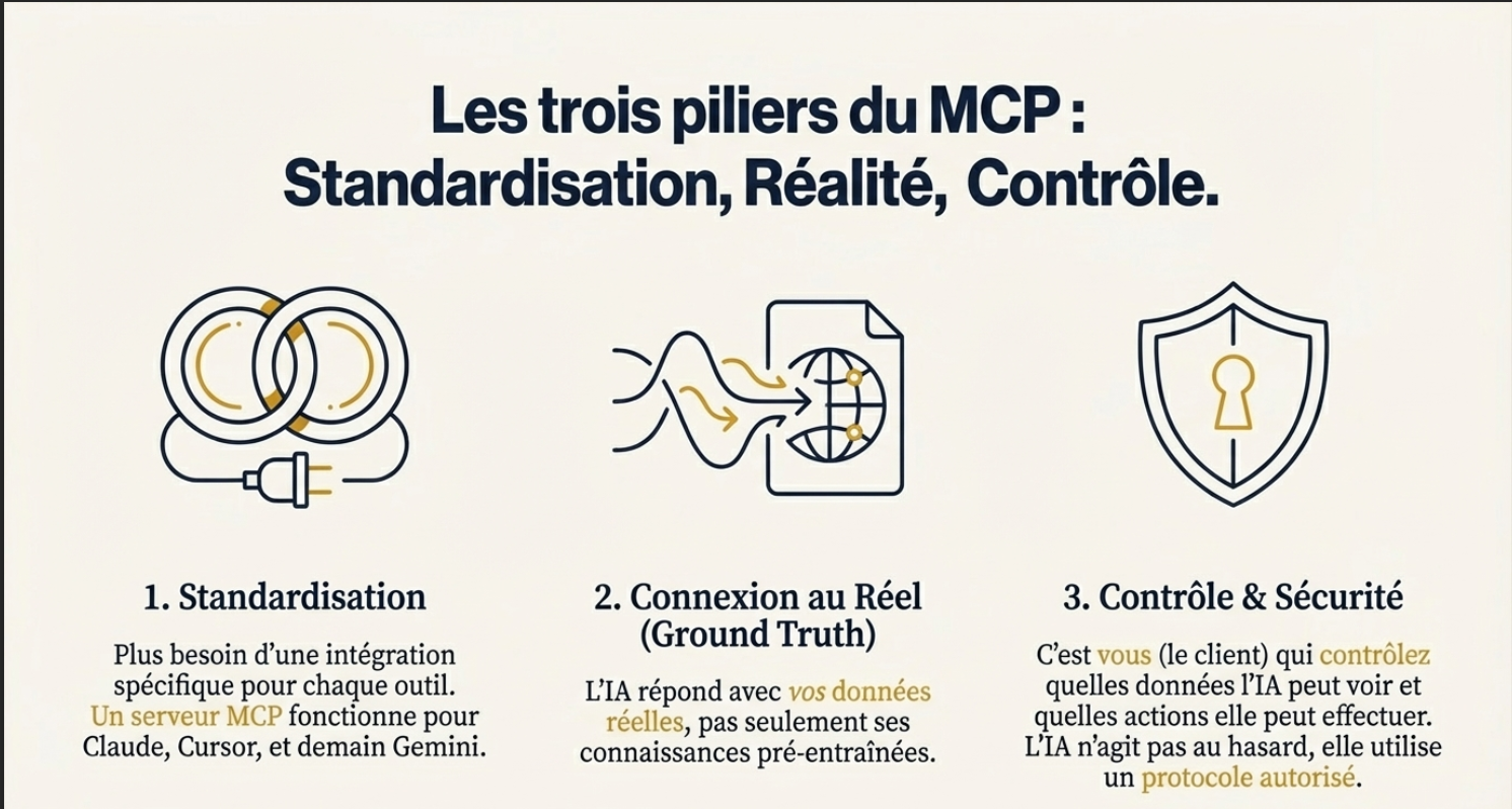 Les 3 piliers d'un MCP