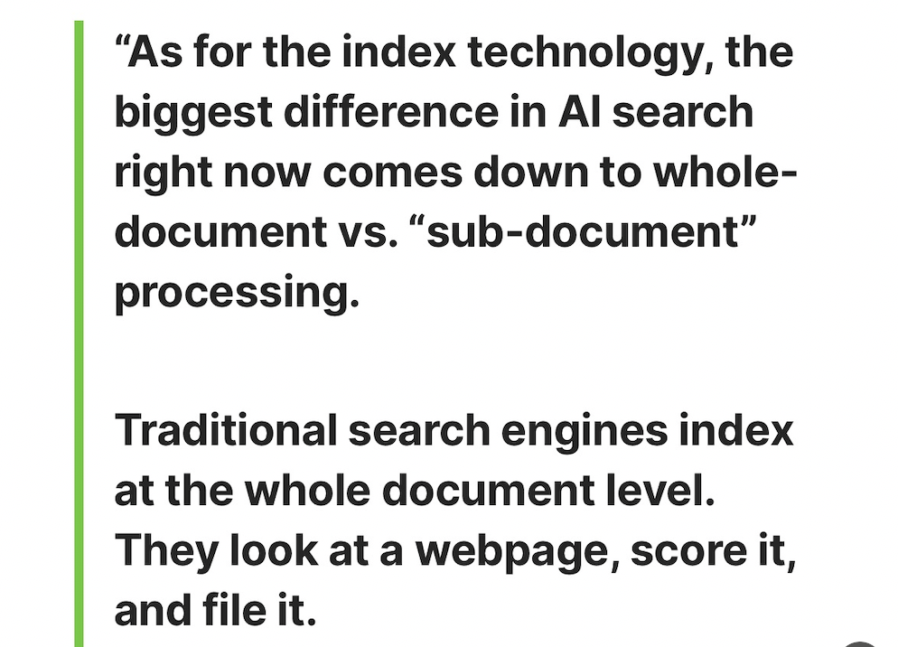 Comment fonctionne le sub document processing ? 