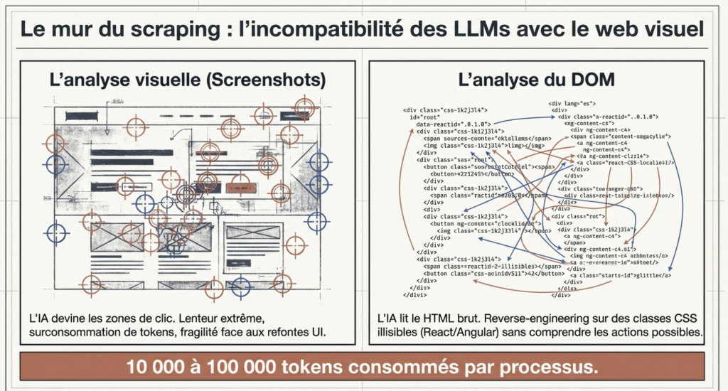 Les limites du Web Scraping et du DOM