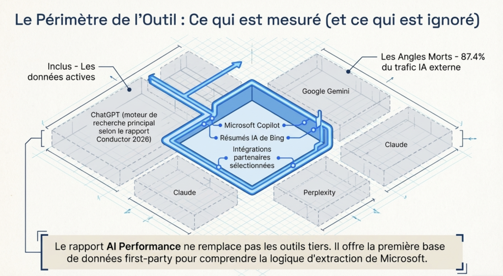 Étendue du tableau de bord  AI Performance 