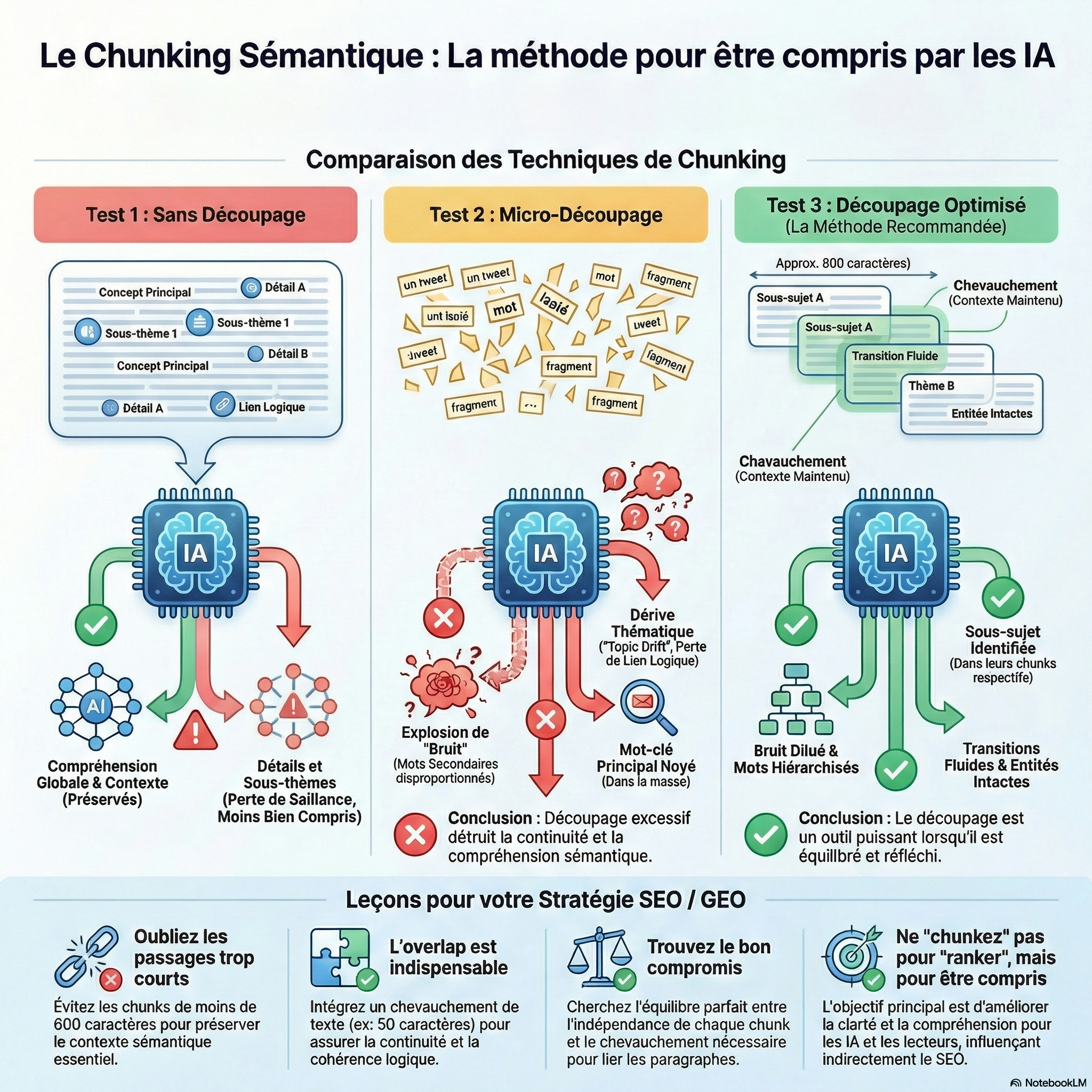 Le Chunking est il une technique pour optimiser SEO et GEO ?