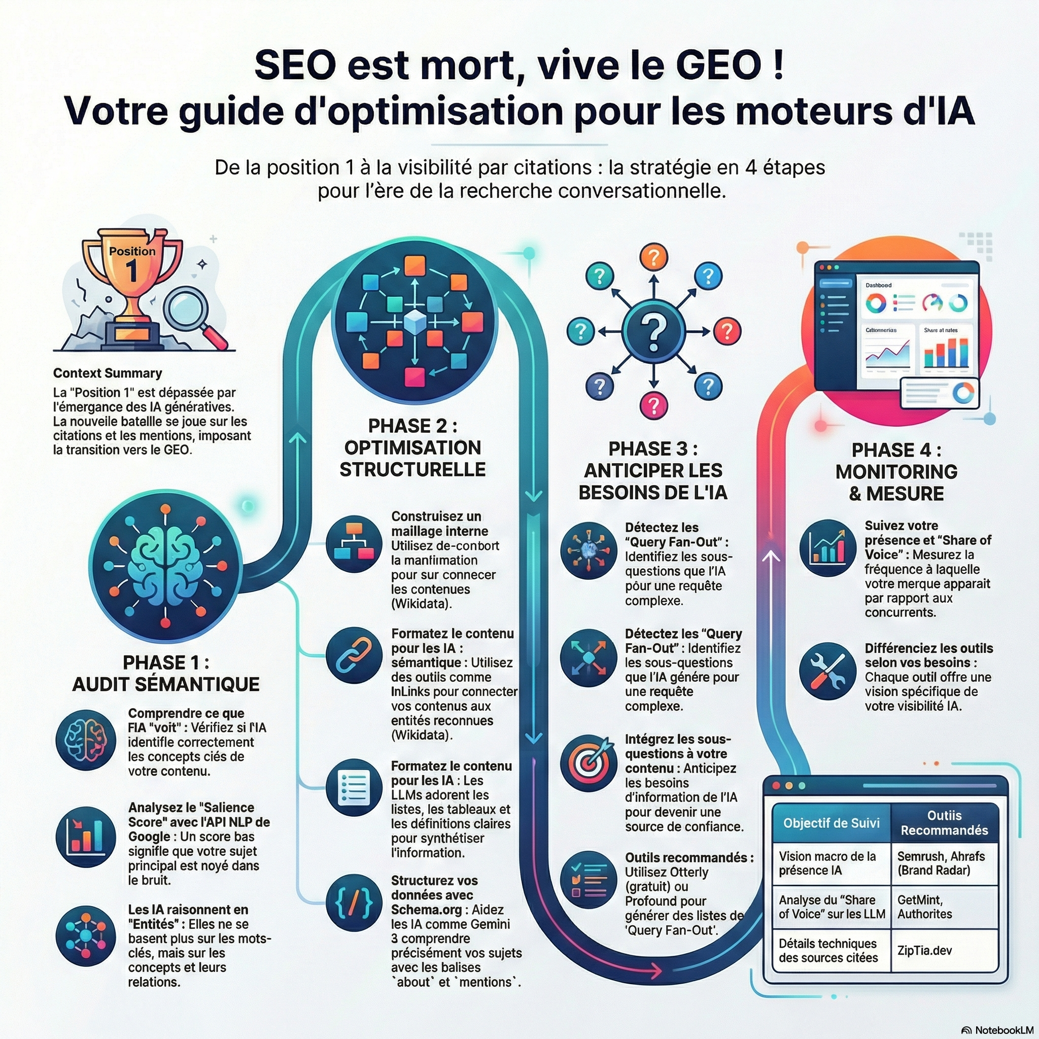 Top 10 des outils GEO pour suivre votre positionnement IA (2025)