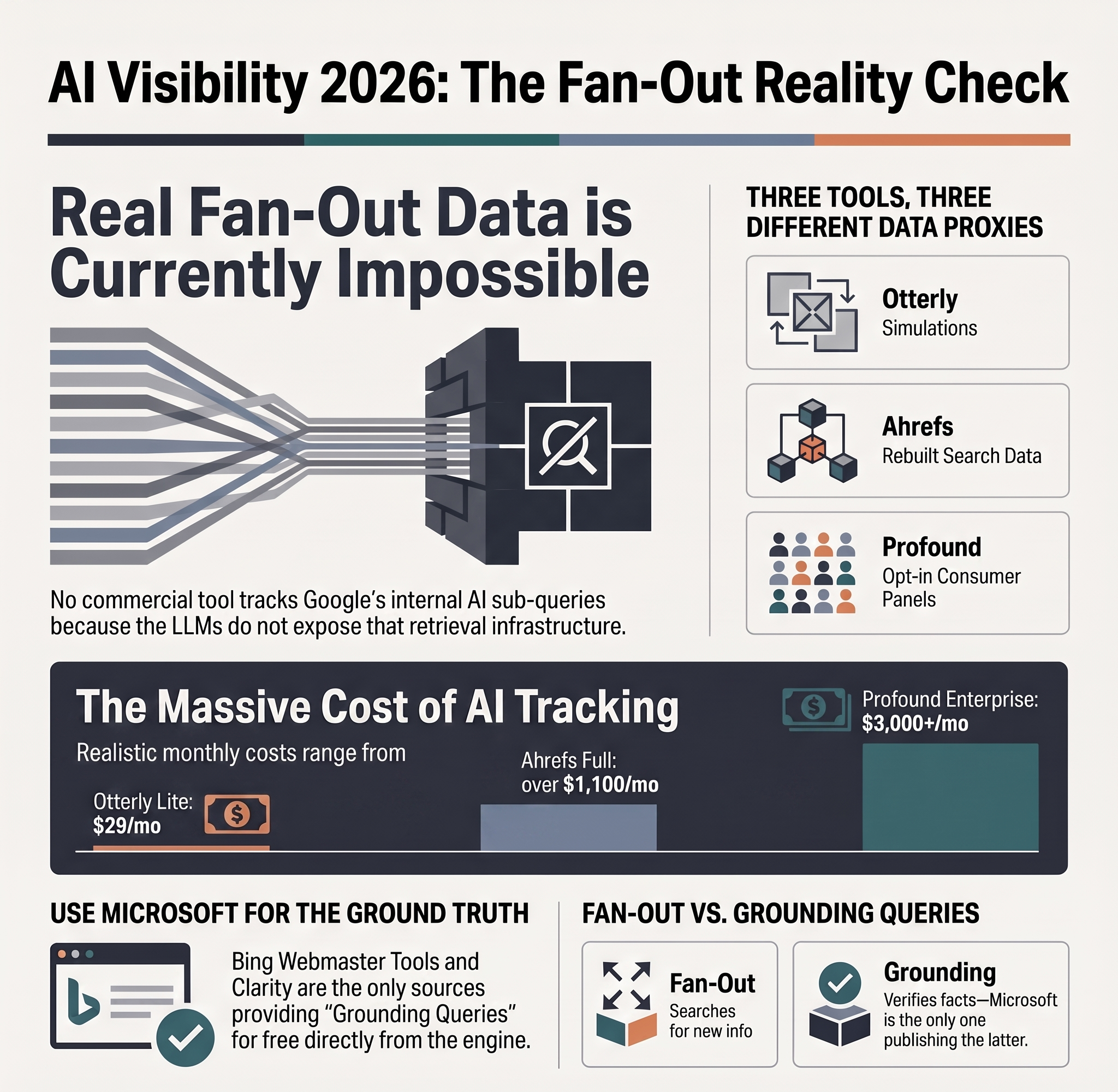 Profound vs Otterly vs Ahrefs Brand Radar: 2026 Query Fan-Out Comparison