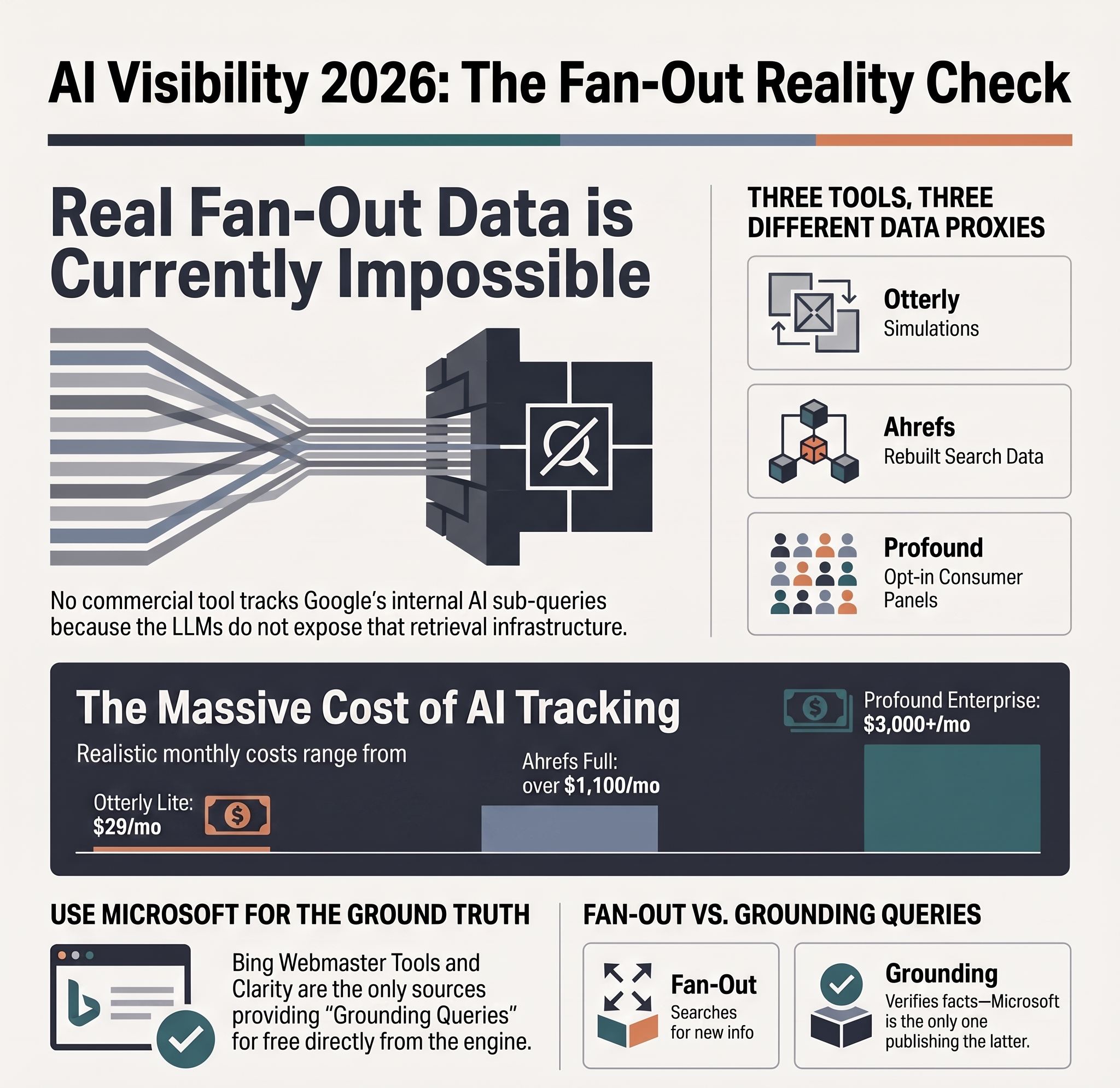 Profound vs Otterly vs Ahrefs Brand Radar: 2026 Query Fan-Out Comparison