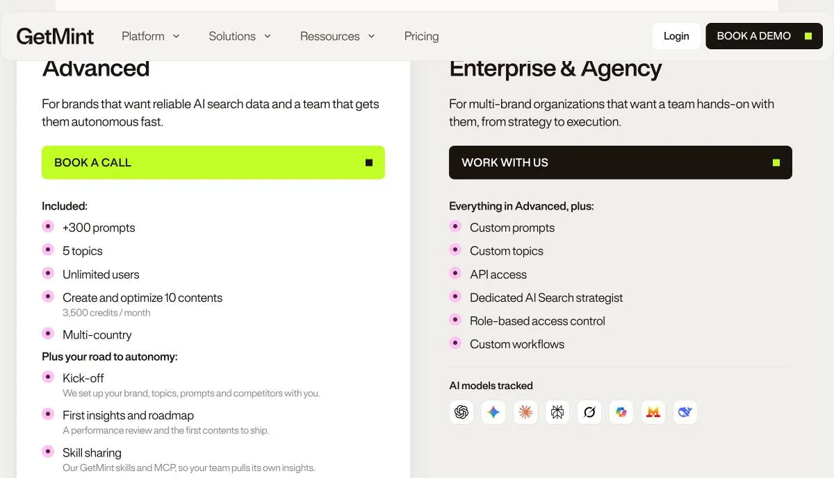 GetMint vs Meteoria : quel outil GEO français choisir en 2026 ?